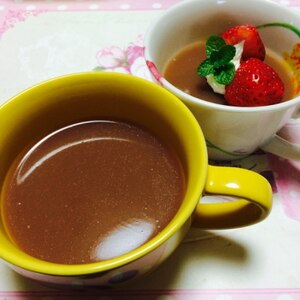 簡単！ラムチョコゼリー♪